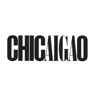 AIGA Chicago logo Art Direction by: Bart Crosby, Crosby Associates